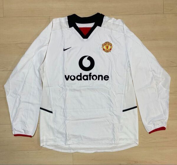 マンチェスターユナイテッド ユニフォーム Lサイズ ナイキ ホワイト Manchester United