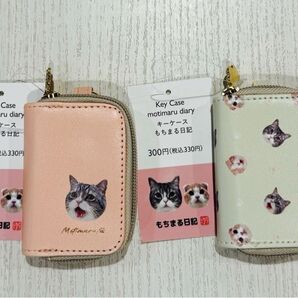 もちまる日記 THREEPY DAISO もちまる はなまる キーケース 2種類セット