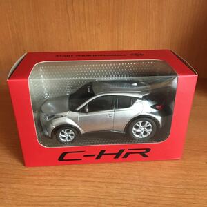 トヨタ 新型　C-HR 後期 非売品ミニカー　シルバー