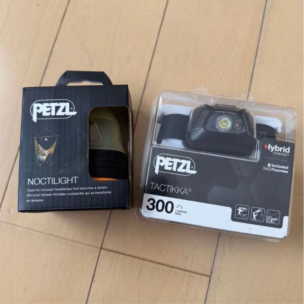 PETZL ペツル ベッドライト TACTIKKA NOCTILIGHT バッテリー キャンプ 登山