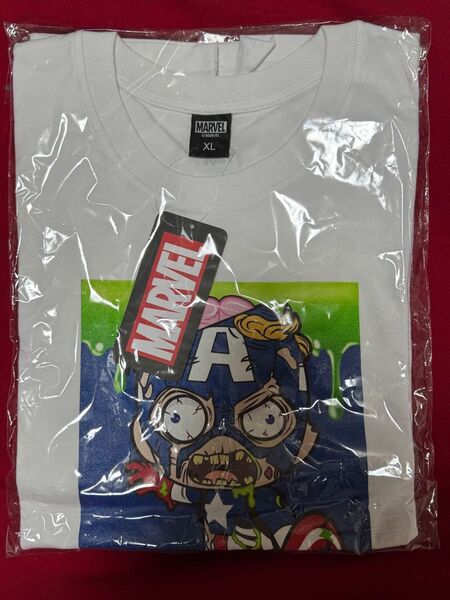 新品 マーベルゾンビーズ キャプテンアメリカ XL Tシャツ
