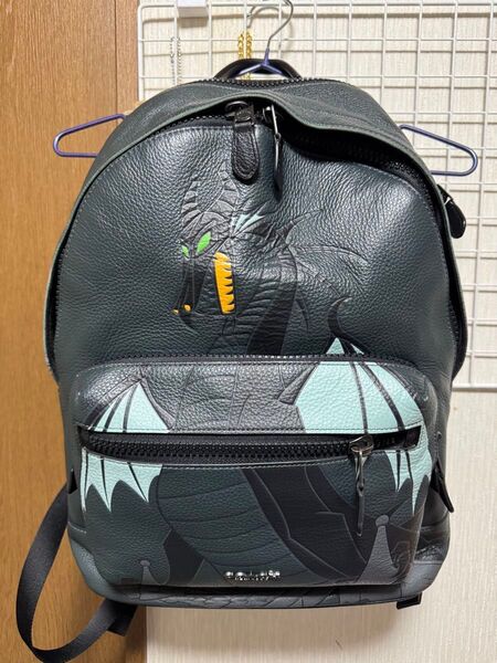 coach ディズニーヴィランズコラボ マレフィセントドラゴン リュック バック