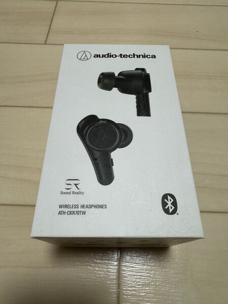 Sound Reality ワイヤレスイヤホン ATH-CKR70TW BK ブラック