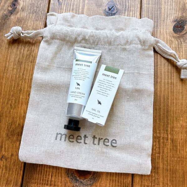 meet tree ミートツリー ネイルオイル ハンドクリーム ヒノキの香り