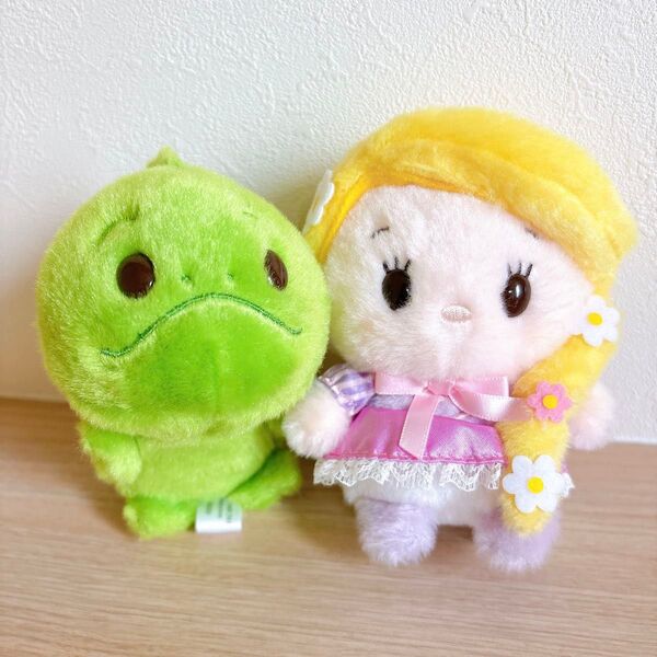 ディズニー うるぽちゃちゃん ラプンツェル パスカル ぬいぐるみ マスコット