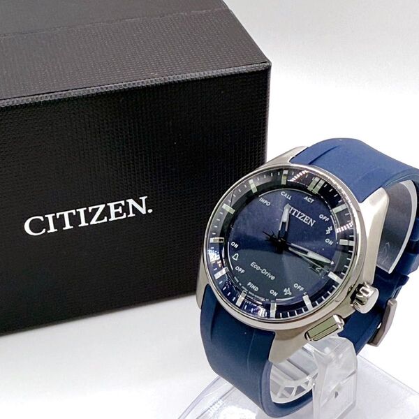 美品 CITIZEN ECO-DRIVE ブルートゥース チタン BZ4000-07L 稼働品 腕時計 シチズン