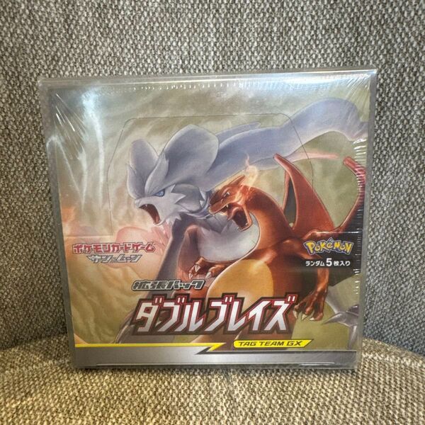 ポケモンカードゲーム 拡張パック ダブルブレイズ シュリンク付き 1BOX