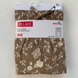 ユニクロ コットン リラコ XL