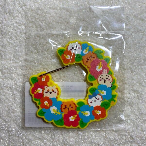 【残りわずか!】ちいかわ アクリルカラビナ ハイビスカス シーサーのおみやげやさん 沖縄限定 可愛い 新品