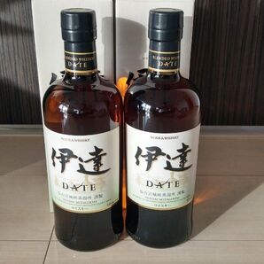 伊達 ニッカウヰスキー 仙台宮城峡蒸留所 謹製 DATE 700ml カートン付 2本 新品未開栓
