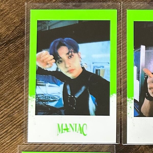 バンチャン maniac stray kids トレカ 公式 店舗 特典 サウェ スキズ