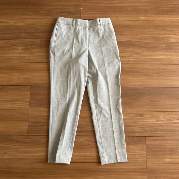 PLST リネンブレンド スティックパンツ 9206015 グレー L プラステ