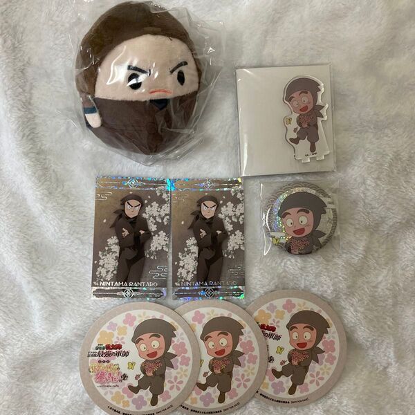 忍たま乱太郎 アニメイトカフェ アニカフェ コースター アクスタ アクリルスタンド 缶バッジ 箔押しカード 諸泉尊奈門 ふわコロ
