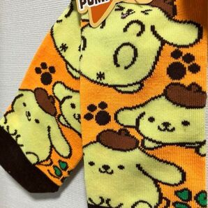 おまけあり 新品 ポムポムプリン ソックス スニーカー丈 靴下 Sanrio 限定 ハッピーセット カード サンリオ 推し マック
