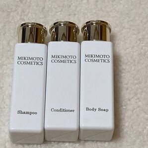 MIKIMOTO COSMETICS シャンプー等3点セット