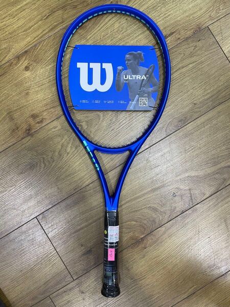 ウィルソン 2025 V5 ウルトラ100 グリップ2 国内正規品 ガット張り代サービス メーカー保証