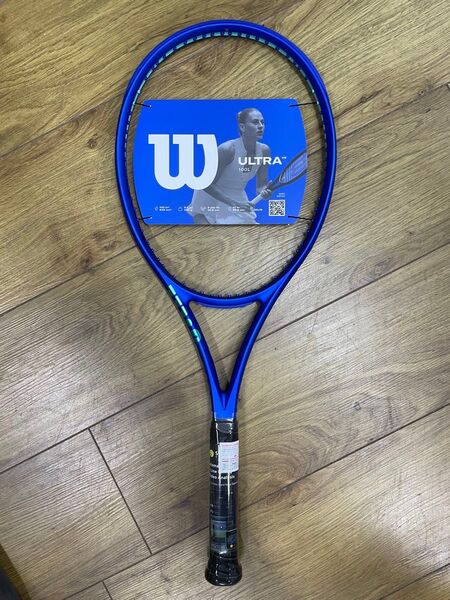 ウィルソン 2025 V5 ウルトラ100L グリップ2 国内正規品 ガット張り代サービス メーカー保証