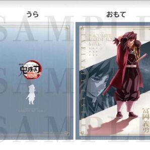 鬼滅の刃 無限城編 第一章 劇場物販 ufotable 描き下ろし A4 クリアファイル 冨岡義勇 義勇 水柱