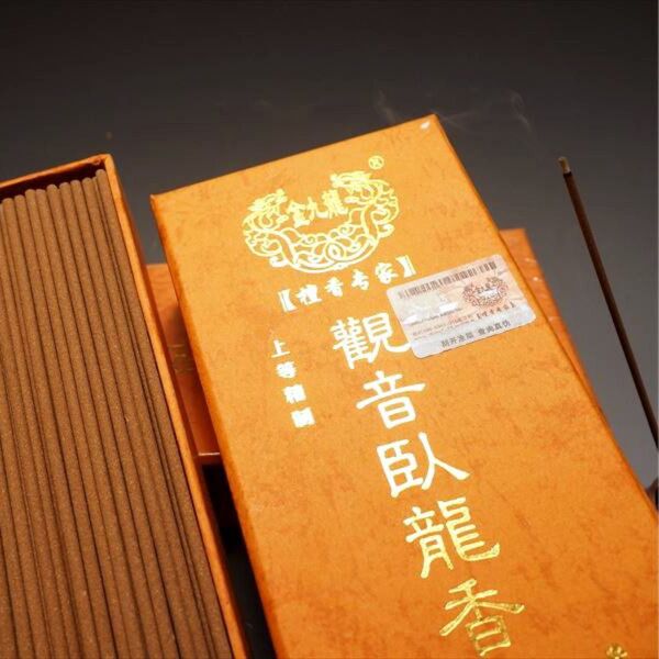 激安!高級特選品☆1箱<除障香☆高級檀香『観音臥龍香』天然植物香料100%☆>