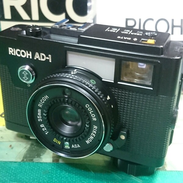 RICOH AD-1 未使用品 完品 レトロフィルムカメラ