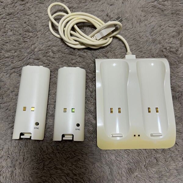 Wii 置くだけ充電 黄ばみあり