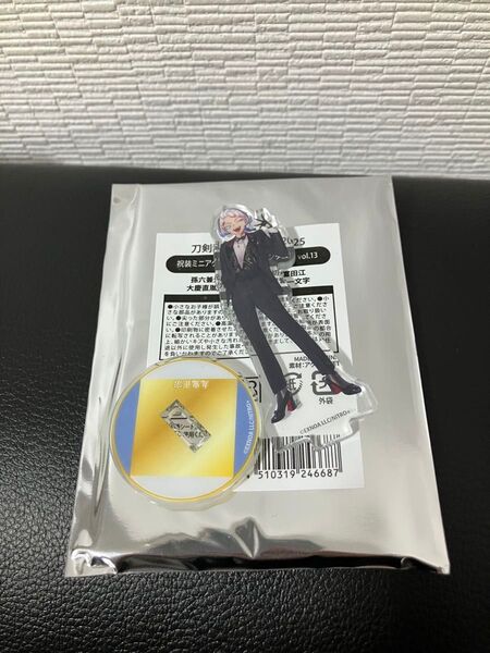 九鬼正宗 祝装 ミニアクリルスタンド 大本丸博 刀剣乱舞