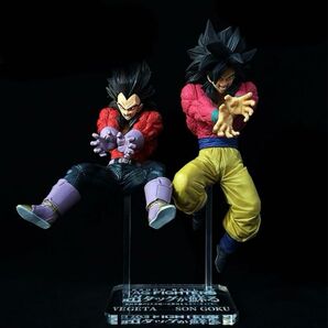 【専用アクリル台座】ドラゴンボール フィギュア 超タッグが蘇る ベジータ 孫悟空