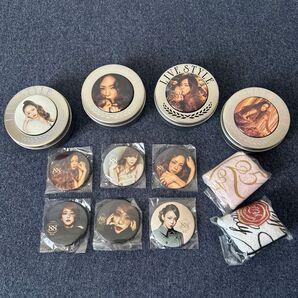 【未使用】【※一部未開封】安室奈美恵 ツアーグッズ ミニタオル(6種)+マグネット(10種)セット