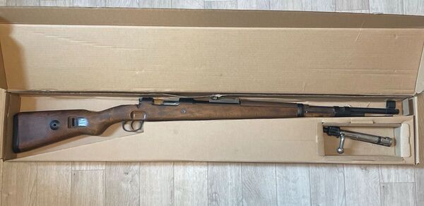 ダブルベル kar98k リアルウッド ボルトアクションエアーライフル
