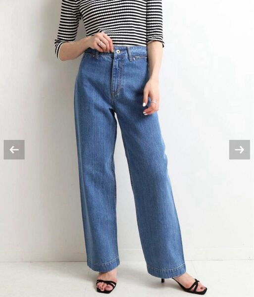 LE DENIM バギーパンツ/SLOBE IENA(サイズ40)