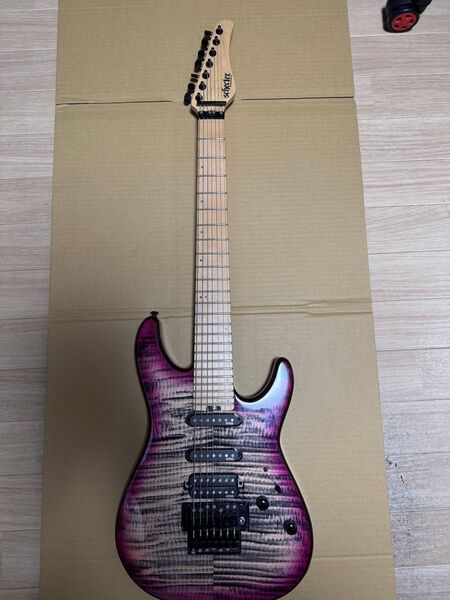 Schecter Sun Valley Super Shredder 7 III FR - Aurora Burst