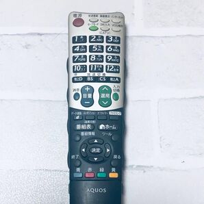 シャープ AQUOS テレビリモコン GA835WJSA (Tv4601)
