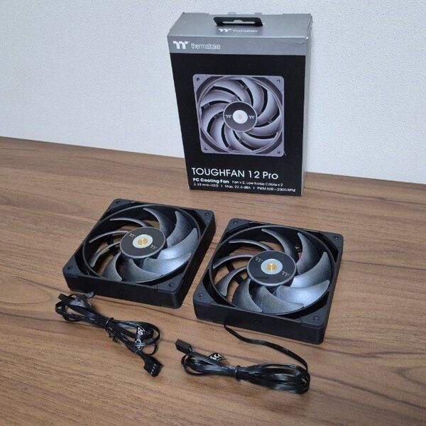 Thermaltake TOUGHFAN 12 Pro 2個セット ケースファン