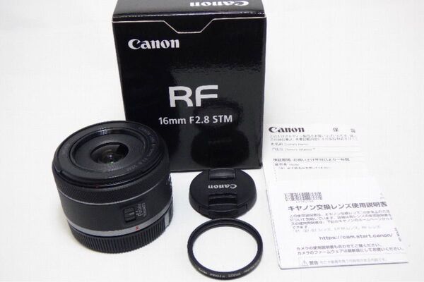 Canon RF16mmF2.8 .STM