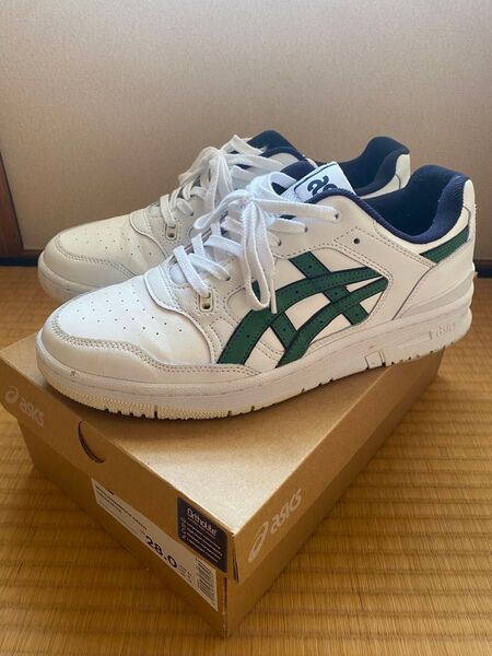 asics EX89 WHITE/SHAMROCK GREEN