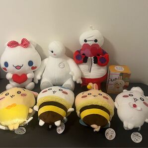 \\ 1つ1200円から / ちいかわぬいぐるみ うさぎ ハチワレ ベイマックス ウラヤハヌードルストッパー