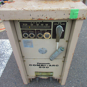 ▲▽0883 Panasonic 交流アーク溶接機 ④COMBI-ARC500 AW-500 YK-506FL-3H△▼