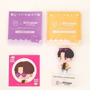 スシロー×BTS Island インザソム アクスタ・ステッカー JUNGKOOK