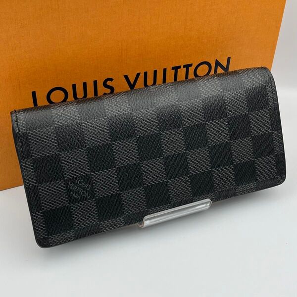 LOUIS VUITTON ルイヴィトン ダミエ グラフィット ポルトフォイユ アレクサンドル 長財布 メンズ