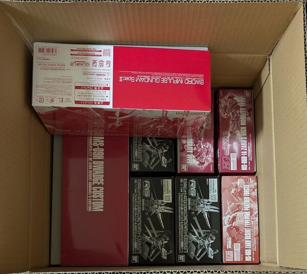 HG ザク・デザートタイプ ピンクパンサー隊機 シャア専用高機動型ザクII RG ソードインパルスSpecⅡ シラヌイパック