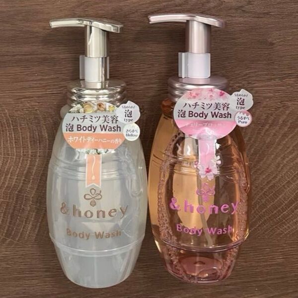 &honey アンドハニー メロウエアリー ピュアモイストサクラ 泡ボディウォッシュ ボディソープ