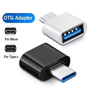 USB 3.0 to Type C OTGアダプター 変換 1個 黒色 変換アダプタ 変換アダプター ブラック