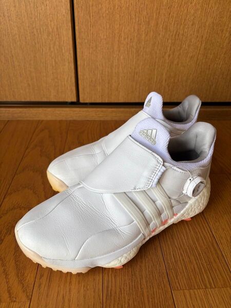 【美品】アディダスゴルフ ゴルフシューズ TOUR360 BOA 24.5センチ