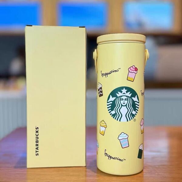海外限定 スターバックス アイス フラペチーノ2 サマー ステンレスタンブラー 473ml