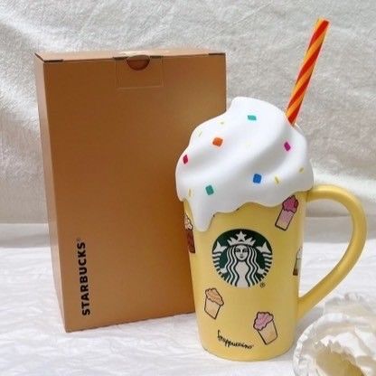 海外限定 スターバックス アイス フラペチーノ サマー マグカップ 345ml