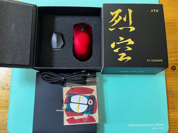 ATK X1ultimate 金属紅 8kドングル 付属品完備