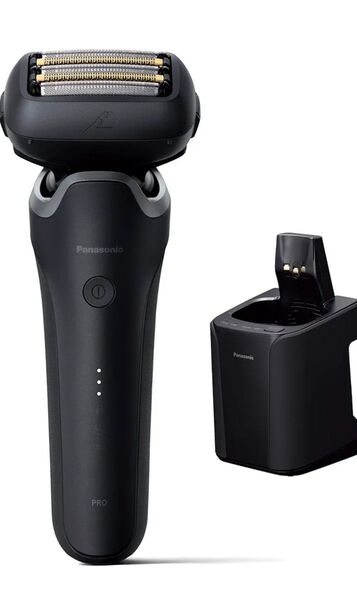 パナソニック シェーバー ラムダッシュ PRO 5枚刃 電動 髭剃り ラムダッシュAI 全自動洗浄充電器 ES-L570D-K