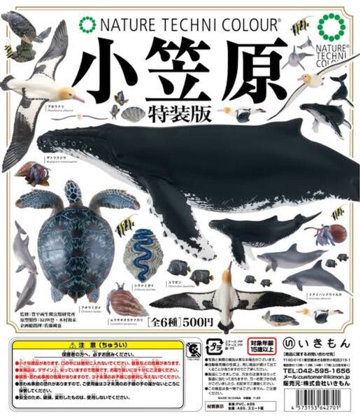 ネイチャーテクニカラー 小笠原 特装版 全6種フルコンプセット ガチャガチャ