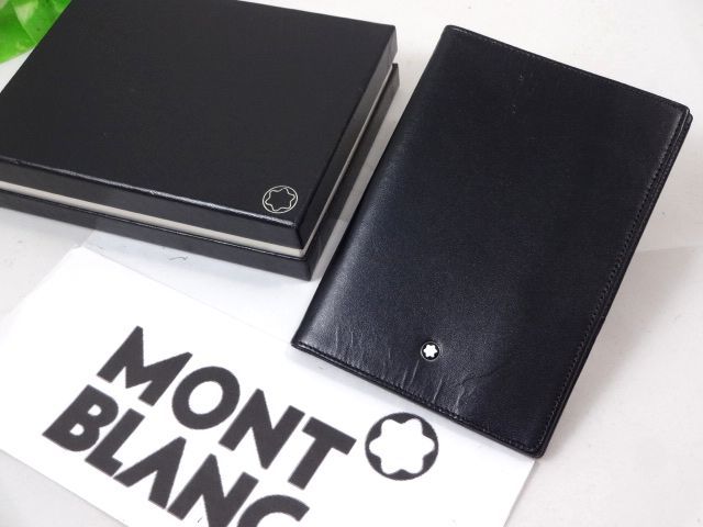 超可爱 美品□MONTBLANC（モンブラン）□パスポートケース/パスポート 