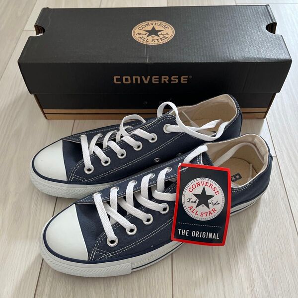 新品 CONVERSE コンバース オールスター ネイビー 25.5cm OX スニーカー
